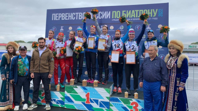 Биатлонистки из Подмосковья завоевали награды на первенстве России